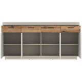 Modern Living Široka Komoda Lightning, Barva Hrasta, Kašmir | Shoptok.si
