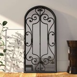  Ogledalo crno 100 x 45 cm željezno za unutarnju upotrebu Cijene