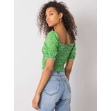 RUE PARIS Blouse-RO-BZ-2516-7.19P-green | Shoptok.si