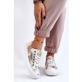 Big Star Fashion Low Sneakers LL274043 White and Grey Cene