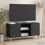 TV ormar Crna 102 x 34,5 x 50 cm Konstruirano drvo | Eponuda.com