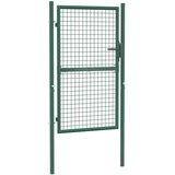  Vrata za ogradu čelična 100 x 150 cm zelena | shoptok.hr
