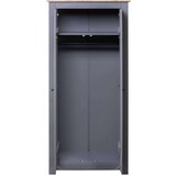  Ormar od masivne borovine sivi 80x50x171,5 cm asortiman Panama | shoptok.hr