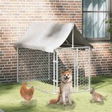 Vanjski kavez za pse s krovom 200 x 100 x 150 cm | shoptok.hr