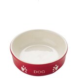 Nobby posoda keramika, rdeča in bež - 12cm | Shoptok.si