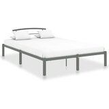 The Living Store Posteljni okvir siv kovinski 140x200 cm - Posteljni Okvir, (21530953) | Shoptok.si