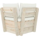  Vrtna kutna sofa od paleta s jastucima impregnirana smrekovina | shoptok.hr