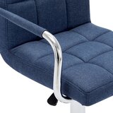  Barske stolice od tkanine 2 kom plave | shoptok.hr