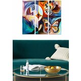 Wallity MDF1327589420 multicolor decorative mdf painting (3 pieces) | ePonuda.com