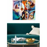 Wallity MDF1327589420 Multicolor Decorative MDF Painting (3 Pieces) | Eponuda.ba