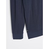 Sinsay Pamučna sweatshirt majica s uspravnim ovratnikom i kratkim patentnim zatvaračem Slike