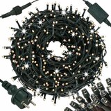  Božićna LED zavjesa toplo bijela + hladno bijeli bljesak – 500 LED lampica | shoptok.hr