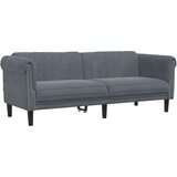  2-dijelni set sofa tamnosivi baršunasti | shoptok.hr