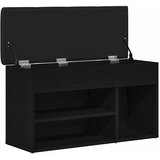  Klupa za cipele Crna 80 x 30 x 45 cm Konstruirano drvo | Eponuda.com