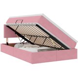  Krevet s od storage s madracem Ružičasta 120 x 200 cm Baršun | shoptok.hr