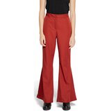 Vero_Moda Lahkotne hlače & Harem hlače VMTARA MW FLARED PANT BOO 10311433 Kostanjeva Cene