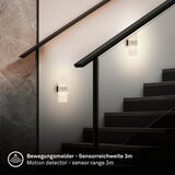 BRILONER 3888012 - punjivo led zidno svetlo sa senzorom aura, led 2,5 w / 5 v, 1800 mah, mat | Eponuda.com