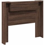 Uzglavlje Smeđi hrast 120 x 16,5 x 103,5 cm Konstruirano drvo | shoptok.hr