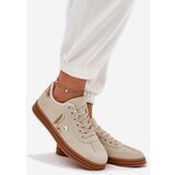 Boto Women's Eco Suede Sneakers Beige Micca | Shoptok.si