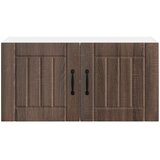  Ormar za Zid LUCCA Smeđi hrast 80 x 31 x 40 cm | Eponuda.com