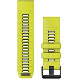 Garmin remen za sat QuickFit 26 mm, Amp Yellow / grafitni silikon | shoptok.hr