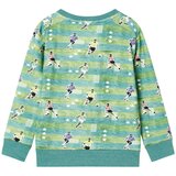  Dječja topla majica svjetlozelena prošarana 116 | shoptok.hr