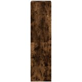  Visoka komoda sa staklenim vratima boja hrasta 35 x 37 x 142 cm | shoptok.hr