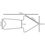 Opviq arrow - large - white white decorative wall led lighting Cene