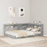  Skladišno uzglavlje Betonski sivi 135 cm Konstruirano drvo | shoptok.hr