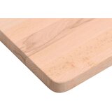  Ploča za radni stol 80x(36-40)x2 5 cm od masivne bukovine | shoptok.hr