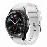 Cadorabo tpu zapestni pas s kovinsko zaponko 20 mm, združljivo s samsung galaxy watch 42 mm/3 /4 /5 v beli barvi - nadomestni srap za huawei watch 2 z, (20616038) | Shoptok.si