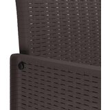 vidaXL 11-dijelni vrtni set s jastučićima smeđi poli ratan, smeđi vrtni stol 150x100x73 cm poli ratan, vrtne stolice s jastučićima 2 komada smeđi poli ratan, vrtne stolice s jastučićima 4 komada smeđi poli ratan | shoptok.hr