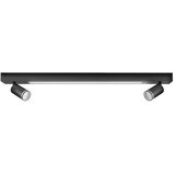  LED plafonsko svetlo PARIS LED/24W/230V + 2xGU10/10W crno | Eponuda.com