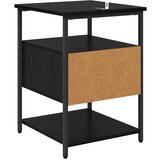 vidaXL Noćni ormar Crni hrast 40 x 42 x 56 cm Konstruirano drvo | shoptok.hr