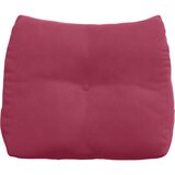  Jastuk za leđa Vinska crvena 60 x 24 x 50 cm Baršun | Eponuda.com