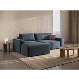 Micadoni Modra raztegljiva kotna sedežna garnitura (levi kot) Jodie – Home | Shoptok.si