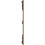  Uzglavlje za krevet boja meda 127 5x3x90 cm masivna borovina | shoptok.hr