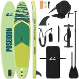 SUP Daska s Mjestom 2-u-1 POSEIDON 366 x 81 x 15 cm Zelena za | Eponuda.com