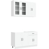  Kuhinjska jedinica KALMAR 4 pcs Bijela Konstruirano drvo | Eponuda.com