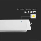  led ugradno svetlo sa samsung čipom LED/6W/230V 6500K 12x12 cm bela | Eponuda.com