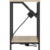  Noćni ormar Sonoma hrast 38 x 30 x 48 cm Konstruirano drvo | shoptok.hr