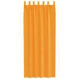Voile zavjese s petljama 2 kom narančaste 140x260 cm | shoptok.hr