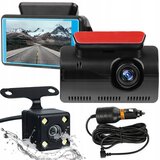  Armaturna avto kamera snemalna Full HD LCD 3" + zadnja IR kamera | Shoptok.si
