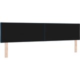  LED glava kreveta Plava 200 cm tkanina | shoptok.hr