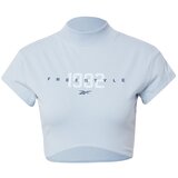 Reebok Majica 'Freestyle' mornarska / svetlo modra / bela | Shoptok.si