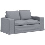 SOFA 2 pcs Svijetlo siva Metal | shoptok.hr