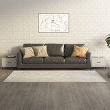 vidaXL Klubske mizice s kovinskimi nogami 2 kosa bet. sive 50x50x40 cm Cene