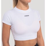 GymBeam Ženski crop top Flow White L | Eponuda.ba