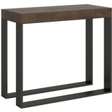 Ityhome 90 x 77 konzolna miza rjava, (20848027) | Shoptok.si