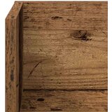 vidaXL Zidne police 2 kom Staro drvo 100x16,5x16,5cm Konstruirano drvo | shoptok.hr